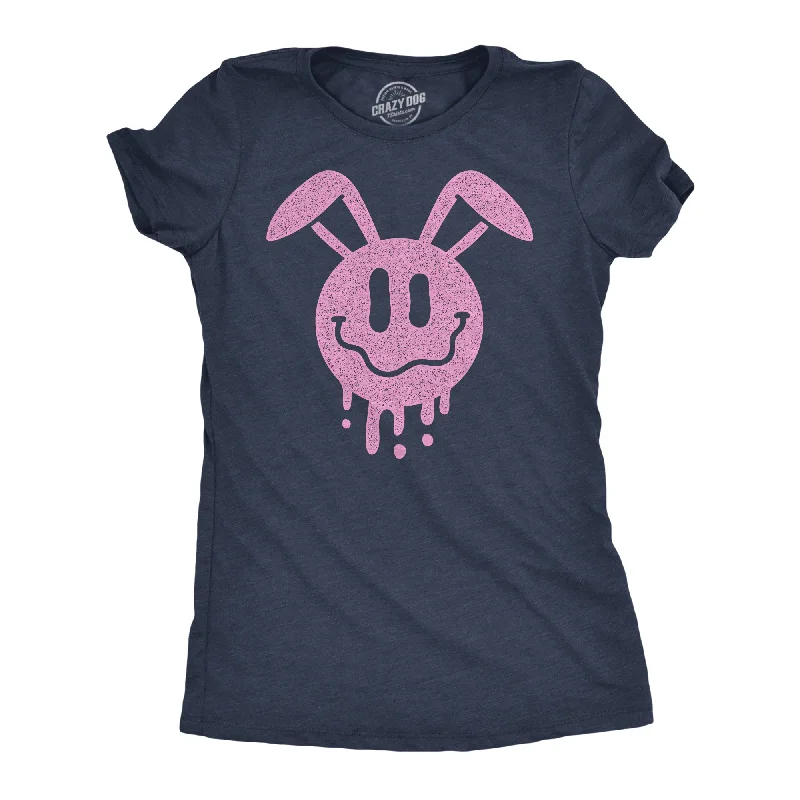 Dripping Easter Bunny Smile Women's T Shirt