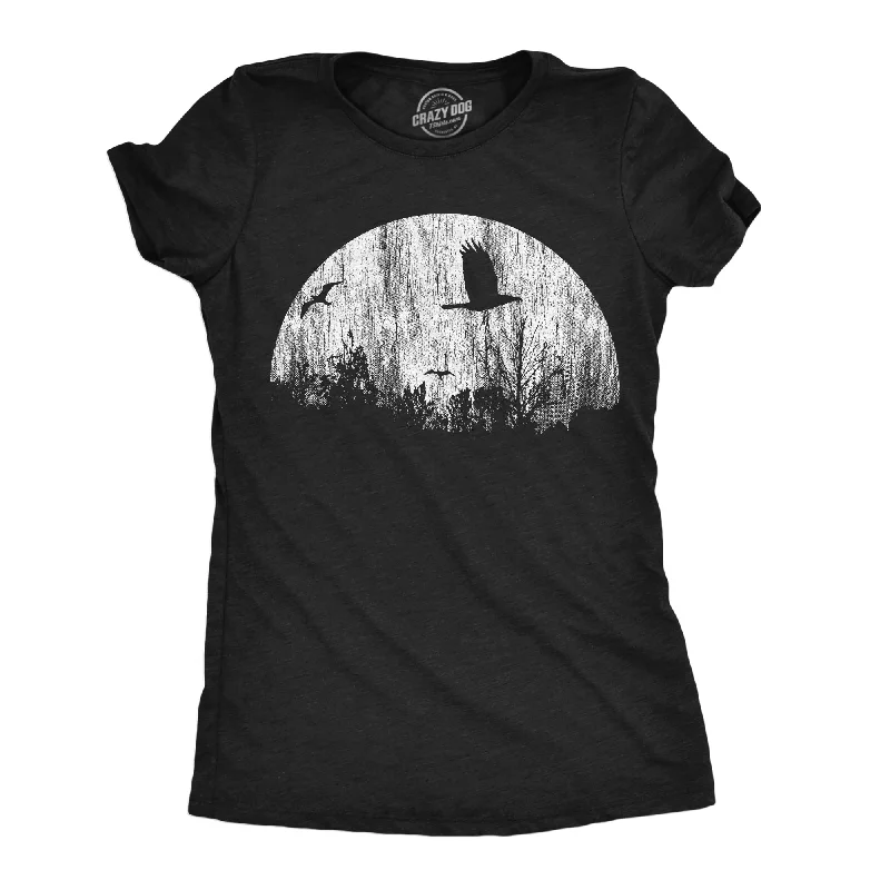 Moon Birds Women's T Shirt