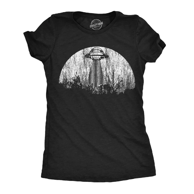 Moon UFO Women's T Shirt