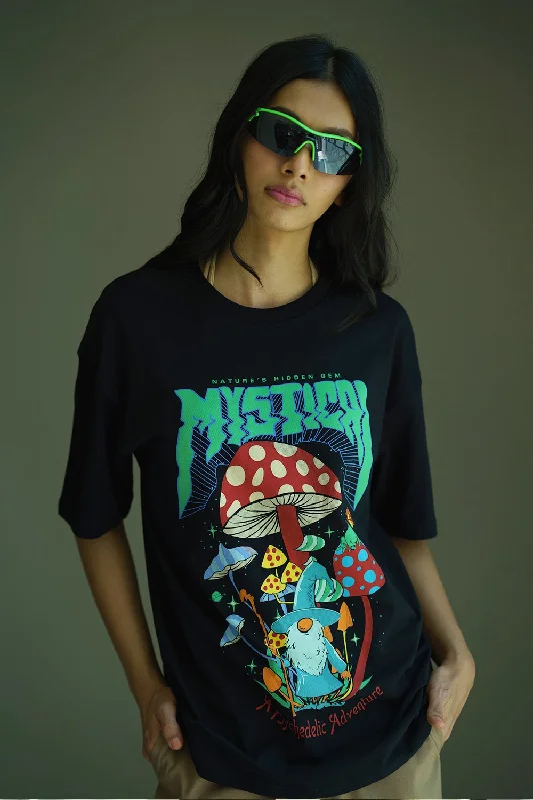 Mystical Mushroom Oversized T-shirt