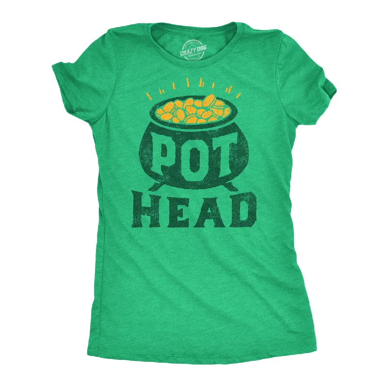 Pot Head St Pats Women's T Shirt