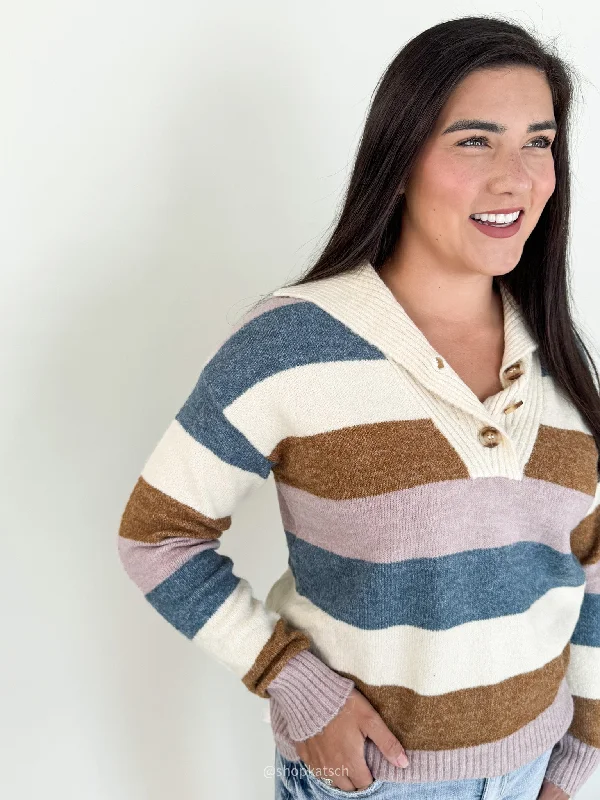 Darla Colorblock Sweater