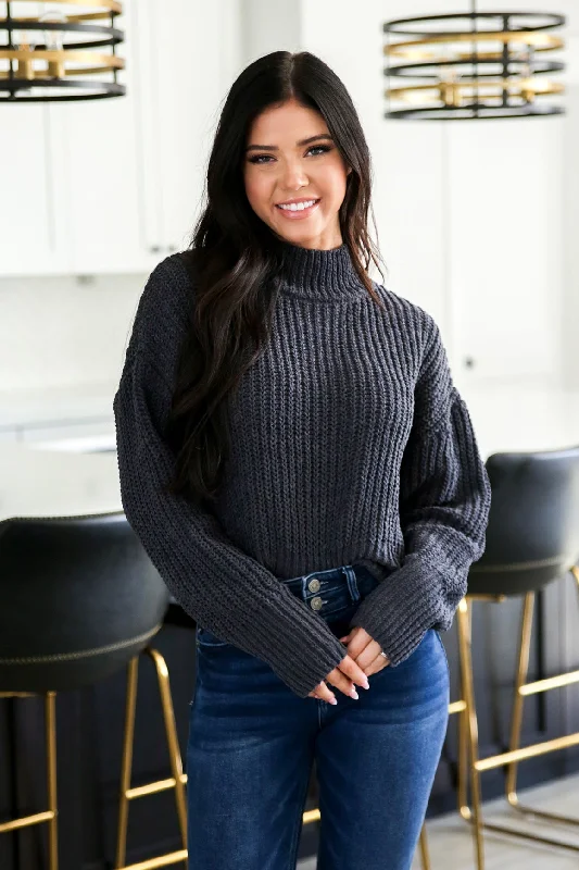 Sunny Days Mock Neck Sweater