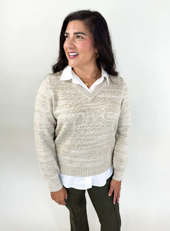 Talia Collared Sweater