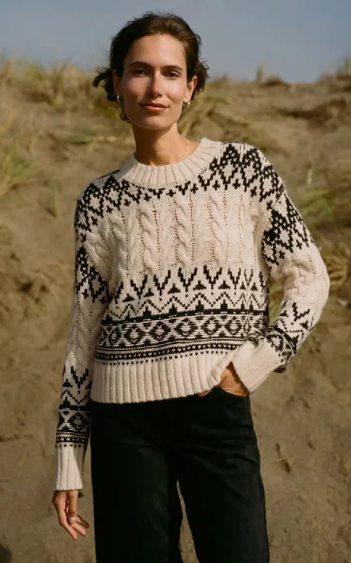 Z SUPPLY- Garland Fairisle Sweater