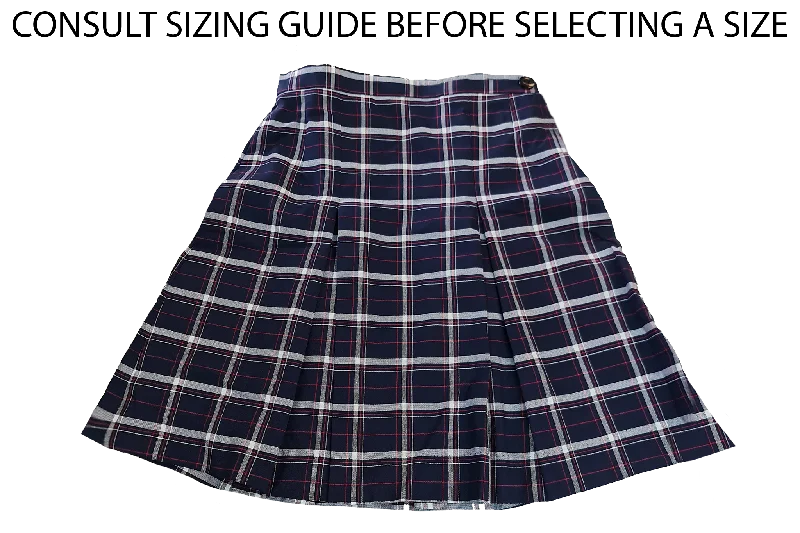 Skirt Pleated Tartan - Etham