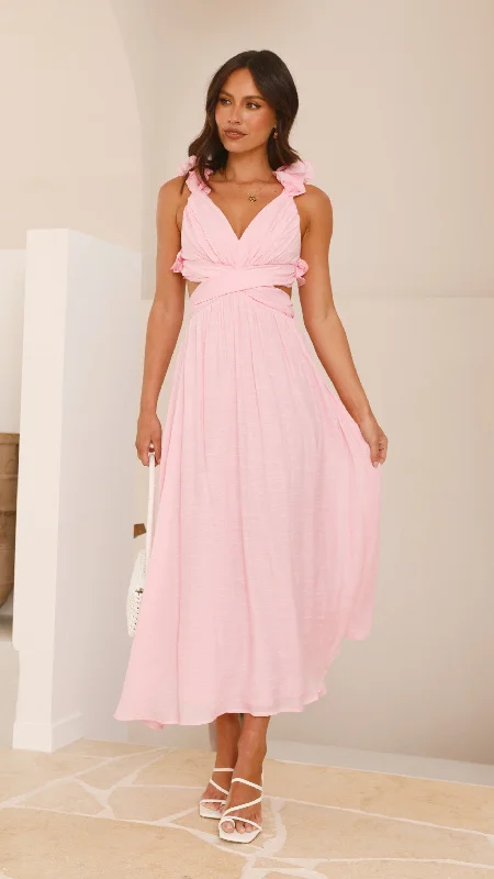 Galilhai Maxi Dress - Pink