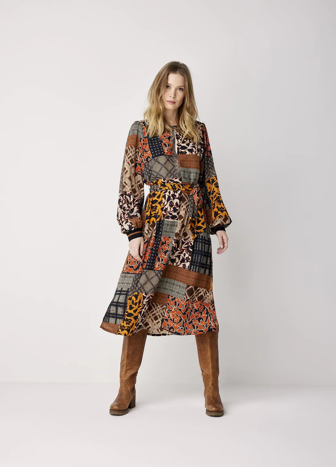 Summum Patchwork Dress