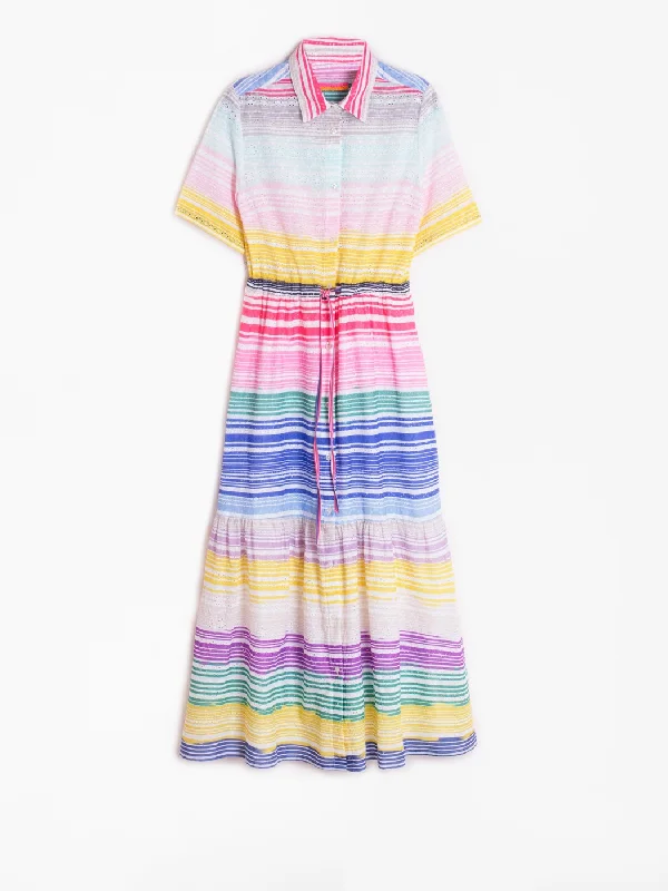 Vilagallo Eveline Striped Dress