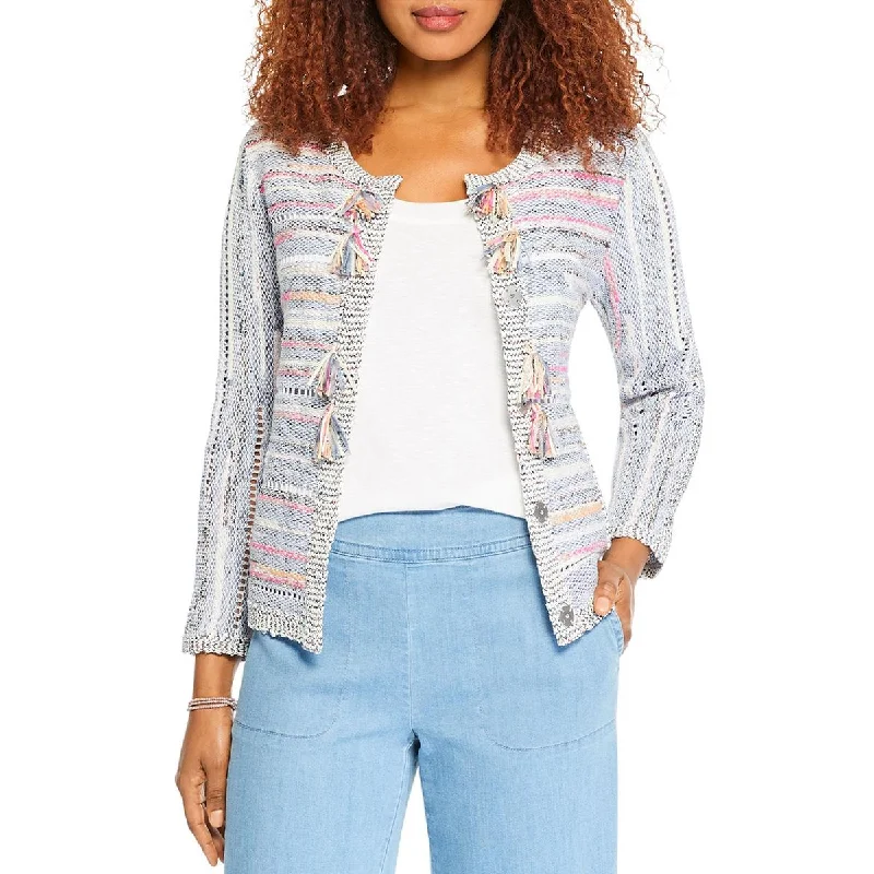 Taffy Womens Cardigan Tassels Jacket